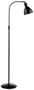 Podne Lampa Halo Design, Crno, Dnevna soba, Metal
