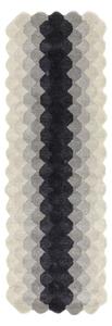 Siva vunena staza 66x200 cm Hive - Asiatic Carpets