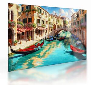 Staklena slika - Venecija (70x50 cm)