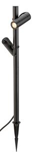 Helia Slim Pole 2 Vanjski Reflektor w/Spike IP65 Crna - SLV