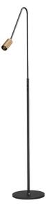 Decor F1 LED Podna lampa Dim. Crna/Mesing - Antidark