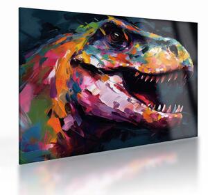Staklena slika - Dinosaur, slika (70x50 cm)