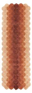 Vunena staza u boji cigle 66x200 cm Hive - Asiatic Carpets
