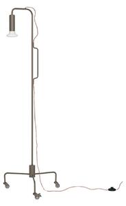 Podne Lampa Hübsch, Smeđa / hrđa, Dnevna soba, Metal, Dizajn