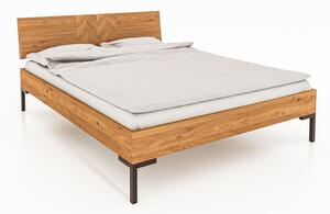 Bračni krevet od hrastovog drveta 140x200 cm Abies 2 - The Beds