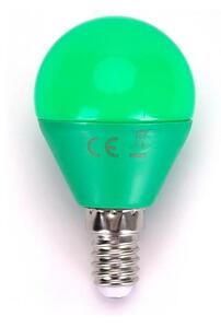 LED Žarulja G45 E14/4W/230V zelena - Aigostar
