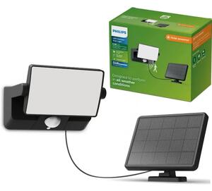 Fyns VANJSKA SOLARNA ZIDNA SVJETILJKA SA SENZOROM 3000K CRNA 8721103105653