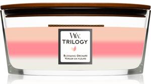 Woodwick Trilogy Blooming Orchard mirisna svijeća 453,6 g