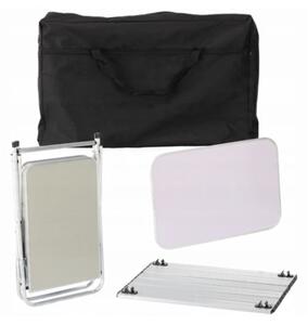 JAKS Sklopiva kamp kuhinja aluminijska 175 × 40 × 111 cm