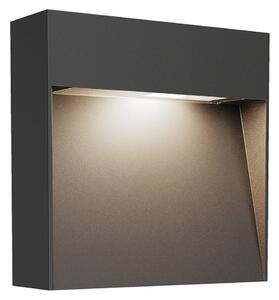 Vanjske Svjetiljka Lucande, Noreia, prigušiv, Crno, Balkon, Aluminij, Moderan