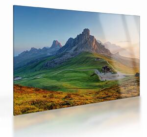 Staklena slika - Dolomiti (70x50 cm)