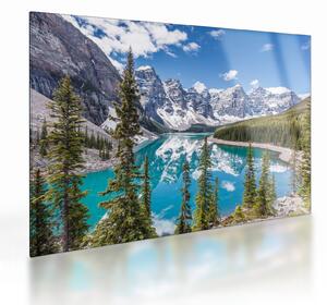 Staklena slika - Nacionalni park Banff (70x50 cm)
