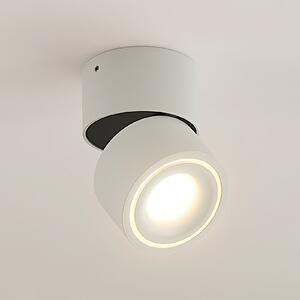 Arcchio LED stropni reflektor Rotari, bijela, 1 žarulja, 681 lm, prigušiva, Bijela, Područje hodnika, Aluminij
