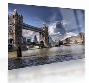 Staklena slika - Tower Bridge u Londonu (70x50 cm)