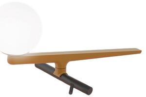Stolne Lampa Artemide, Yanzi, prigušiv, Zlato / mjed, Dnevna soba, Metal, Dizajn