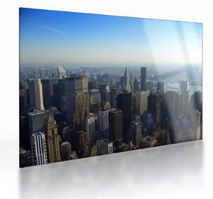 Staklena slika - Manhattan po danu (70x50 cm)