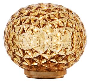 Stolne Lampa Kartell, Mini Planet, prigušiv, Žuta, Dnevna soba, Plastika, Dizajn