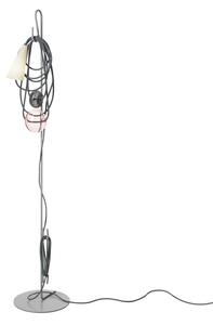 Podne Lampa Foscarini, Filo, Sivo, Dnevna soba, Metal, Dizajn