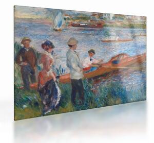 Staklena slika - Auguste Renoir, Oarsmen at Chatou, reprodukcije (70x50 cm)