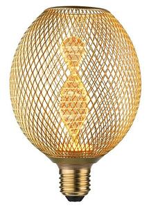Paulmann LED žarulja MG Globe Metallic Glow Helix (E27, Reguliranje: Bez prigušivanja, Topla bijela, 130 lm, 3,5 W, Mjed)