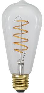 LED/sa žarnom niti žarulja s mogućnosti zatamnjivanja s toplim svjetlom E27, 4 W Spiral Filament – Star Trading