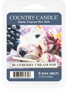Country Candle Blueberry Cream Pop vosak za aroma lampu 64 g
