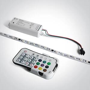 LED TRAKA RGB 5m 19W/m IP20 + DALJINSKI UPRAVLJAČ DM7820B/RGBW