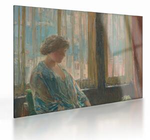 Staklena slika - Childe Hassam, The New York Window, reprodukcije (70x50 cm)