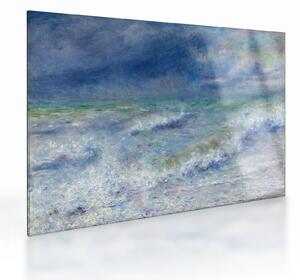 Staklena slika - Pierre-Auguste Renoir, Seascape, reprodukcije (70x50 cm)