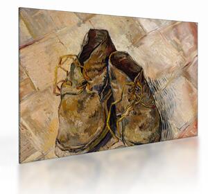 Staklena slika - Vincent van Gogh, Shoes, reprodukcije (70x50 cm)