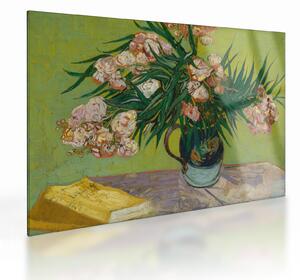 Staklena slika - Vincent van Gogh, Oleanders, reprodukcije (70x50 cm)