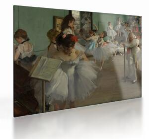 Staklena slika - Edgar Degas, The Dance Class, reprodukcije (70x50 cm)