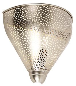 Orijentalna zidna svjetiljka čelik - Sinbad