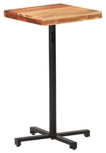 VidaXL Barski stol četvrtasti 50 x 50 x 110 cm masivno bagremovo drvo