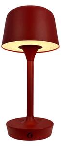 Stolne Lampa Dyberg Larsen, Flow, prigušiv, Crvena, Dnevna soba, Metal, Skandinavski