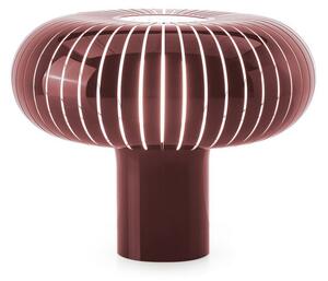 Stolne Lampa Kartell, Teresa, prigušiv, Crvena, Dnevna soba, Plastika, Dizajn