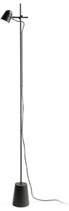 Podne Lampa Luceplan, Counterbalance, prigušiv, Crno, Dnevna soba, Metal, Dizajn