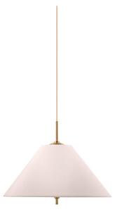 Viseće Svjetiljka Globen Lighting, IRIS, prigušiv, Bež, Dnevna soba, Tkanina / tekstil, Vintage