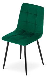 Blagovaonska stolica od baršuna Smaragd Luxury