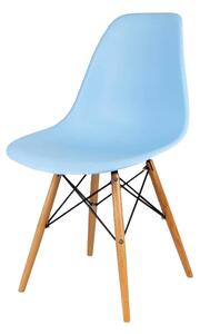Stolica plava u skandinavskom stilu CLASSIC