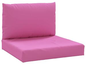 VidaXL Jastuci za palete 2 kom ružičasti od tkanine Oxford