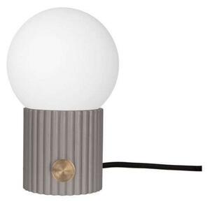 Stolne Lampa Globen Lighting, Sivo, Dnevna soba, Staklo