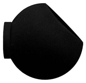 Zidna kuglasta posuda za biljke Ø17xV15,4 cm Crna - AYTM
