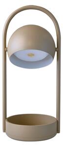 Stolne Lampa FRANDSEN, Ball Portable, prigušiv, Sivo, Dnevna soba, Metal