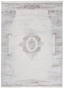 Dizajnerski vintage tepih s krem uzorkom Širina: 80 cm | Duljina: 150 cm