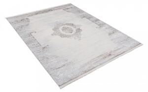 Dizajnerski vintage tepih s krem uzorkom Širina: 160 cm | Duljina: 230 cm