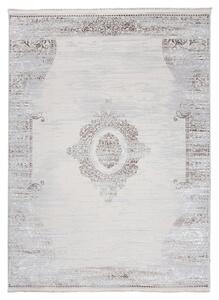 Dizajnerski vintage tepih s krem uzorkom Širina: 80 cm | Duljina: 150 cm