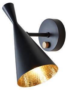 Zidne Svjetiljka Tom Dixon, Beat Wall, prigušiv, Crno, Dnevna soba, Metal, Dizajn
