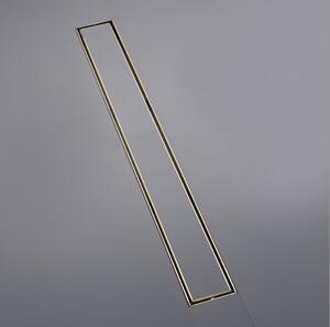 Kanaleta mat zlatnoj boji (brušeno zlato) 80 cm ili 60 cm | EYN GBK1004