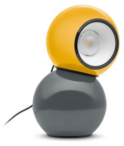 Stolne Lampa Stilnovo, Gravitino, prigušiv, Žuta, Dnevna soba, Metal, Dizajn